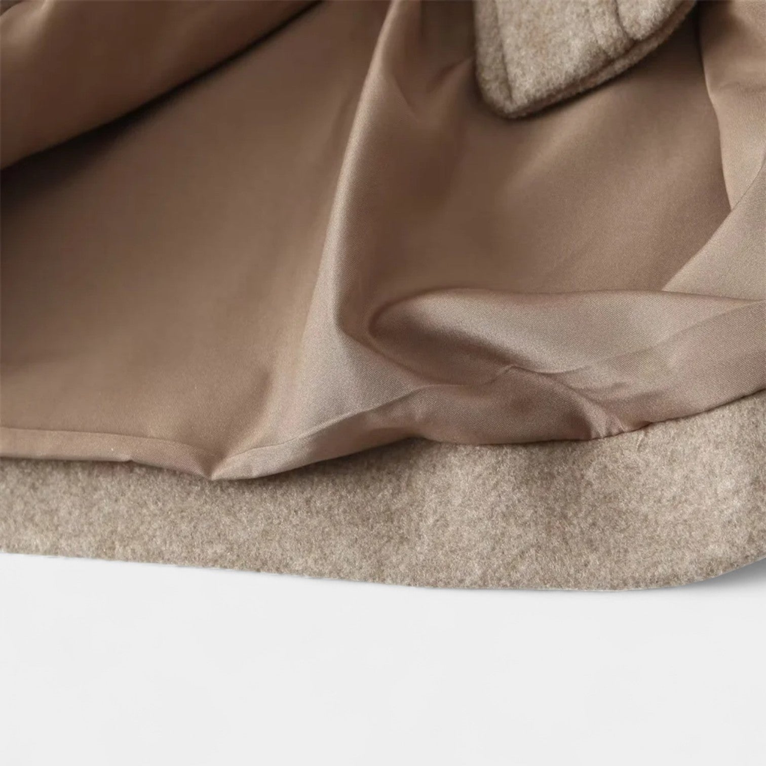 Veste courte en laine mélangée pour femmes