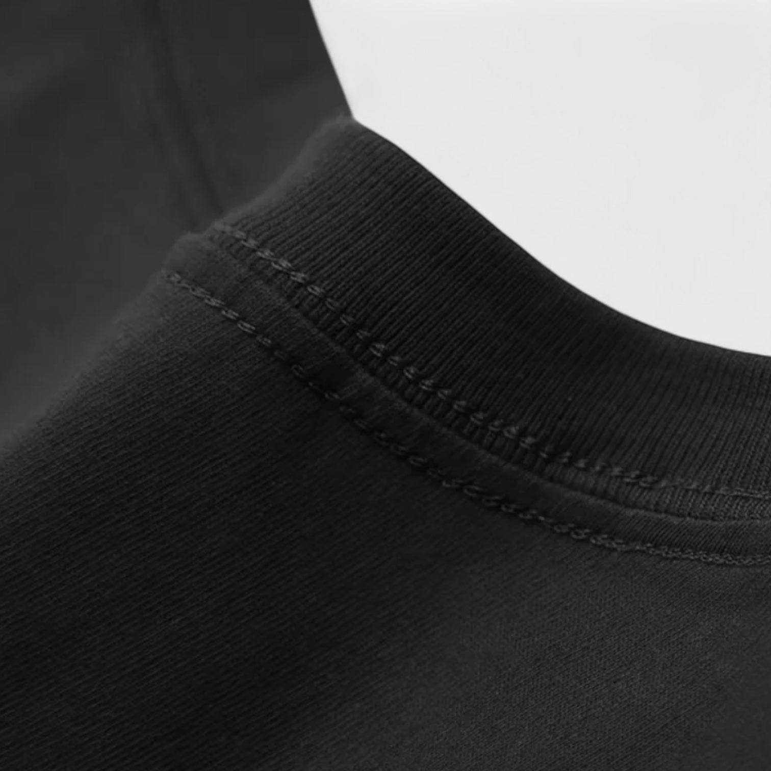 T-shirt en jersey pour homme à manches courtes, coupe oversize et col rond