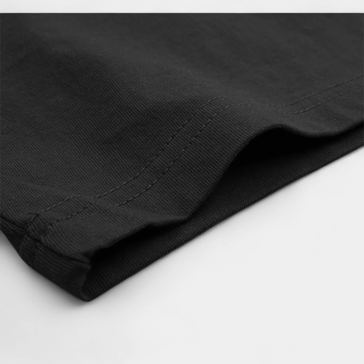 T-shirt en jersey pour homme à manches courtes, coupe oversize et col rond