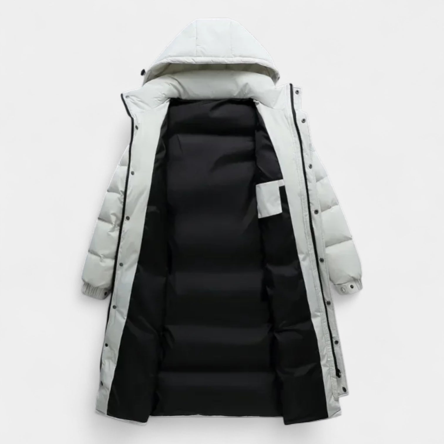 Parka longue en duvet pour homme
