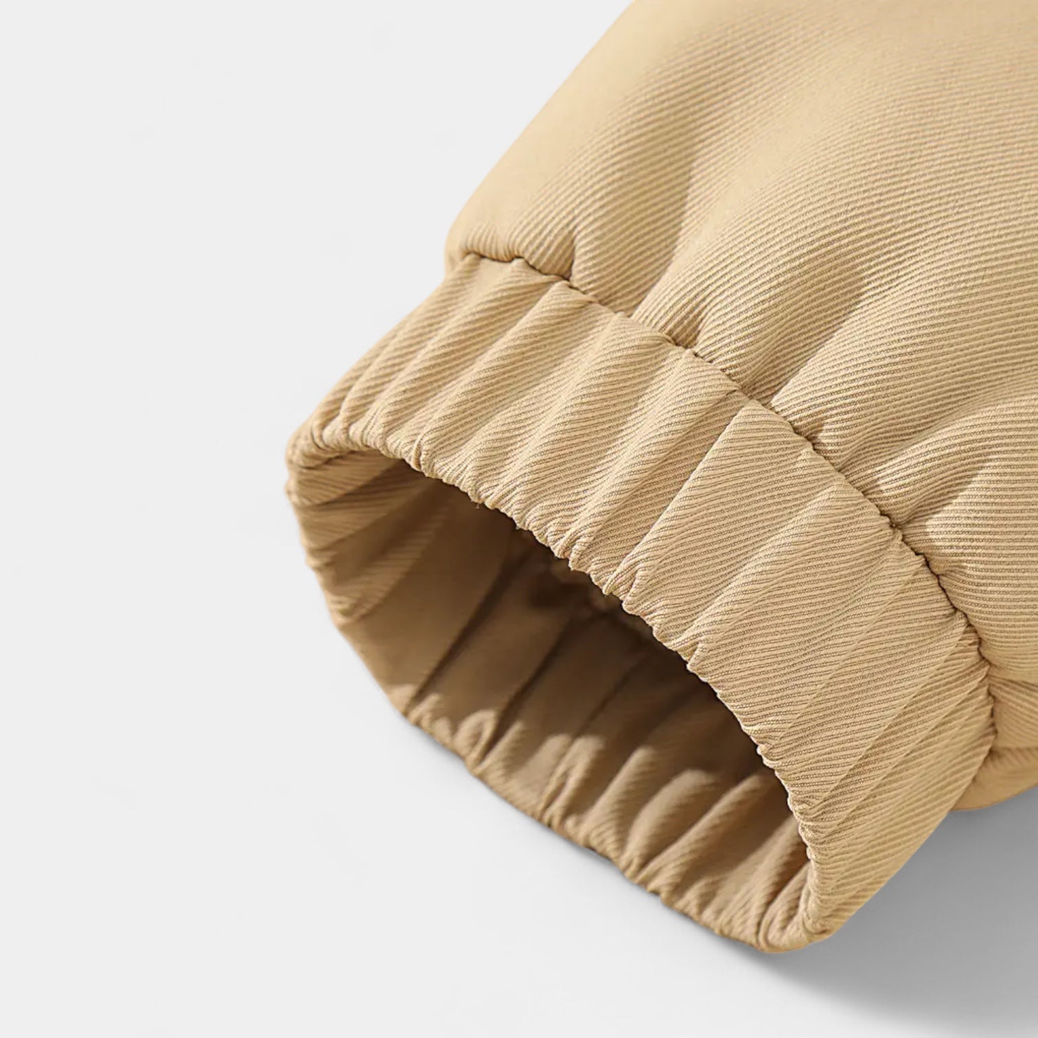 Veste Harrington pour homme doublée de polaire - manteau en twill imperméable