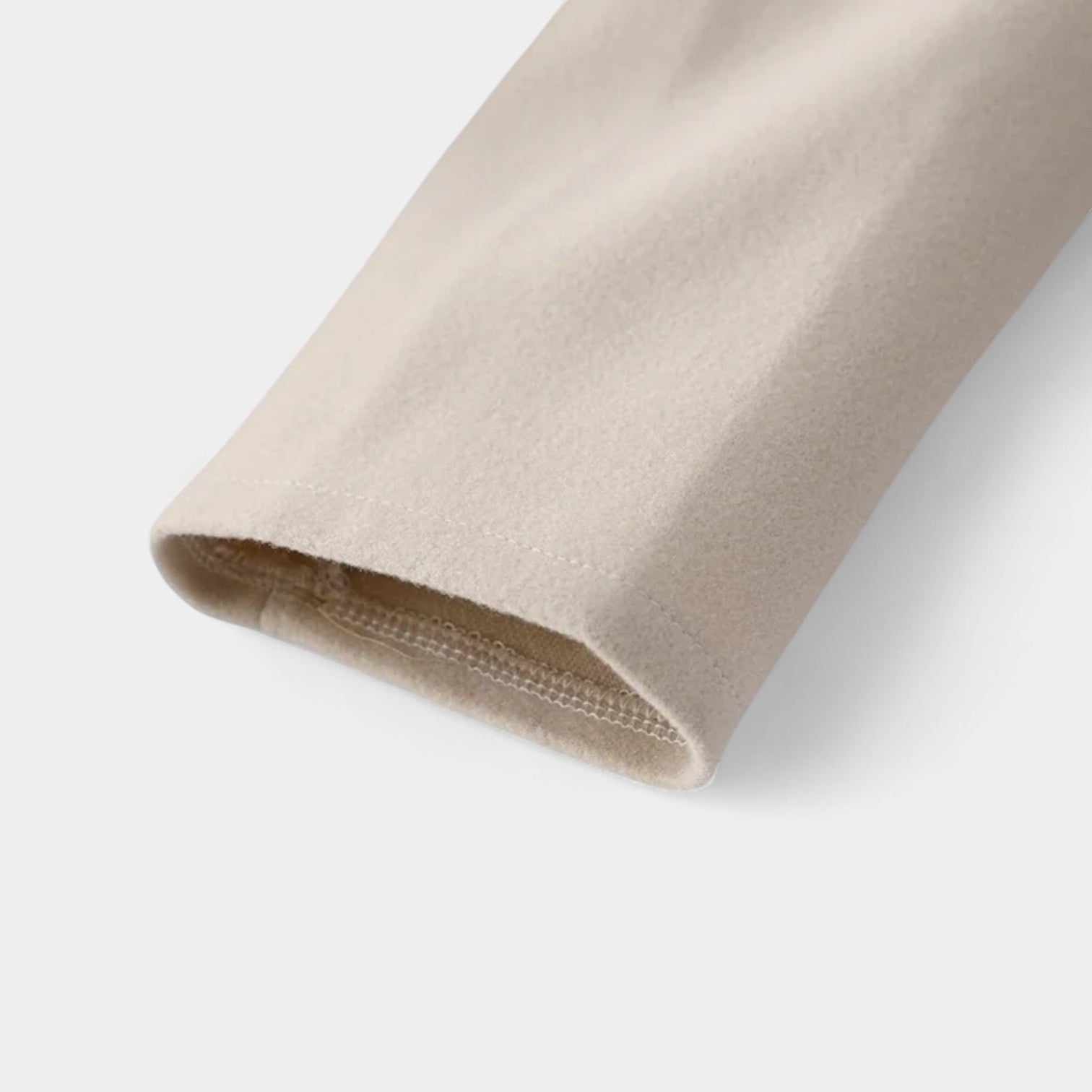 Manteau ceinturé en laine mélangée pour femmes