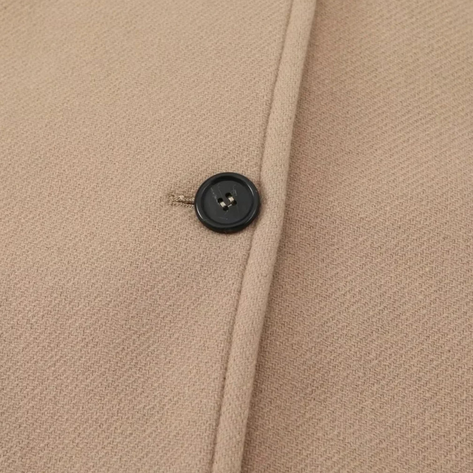Manteau doux en laine mélangée pour femme