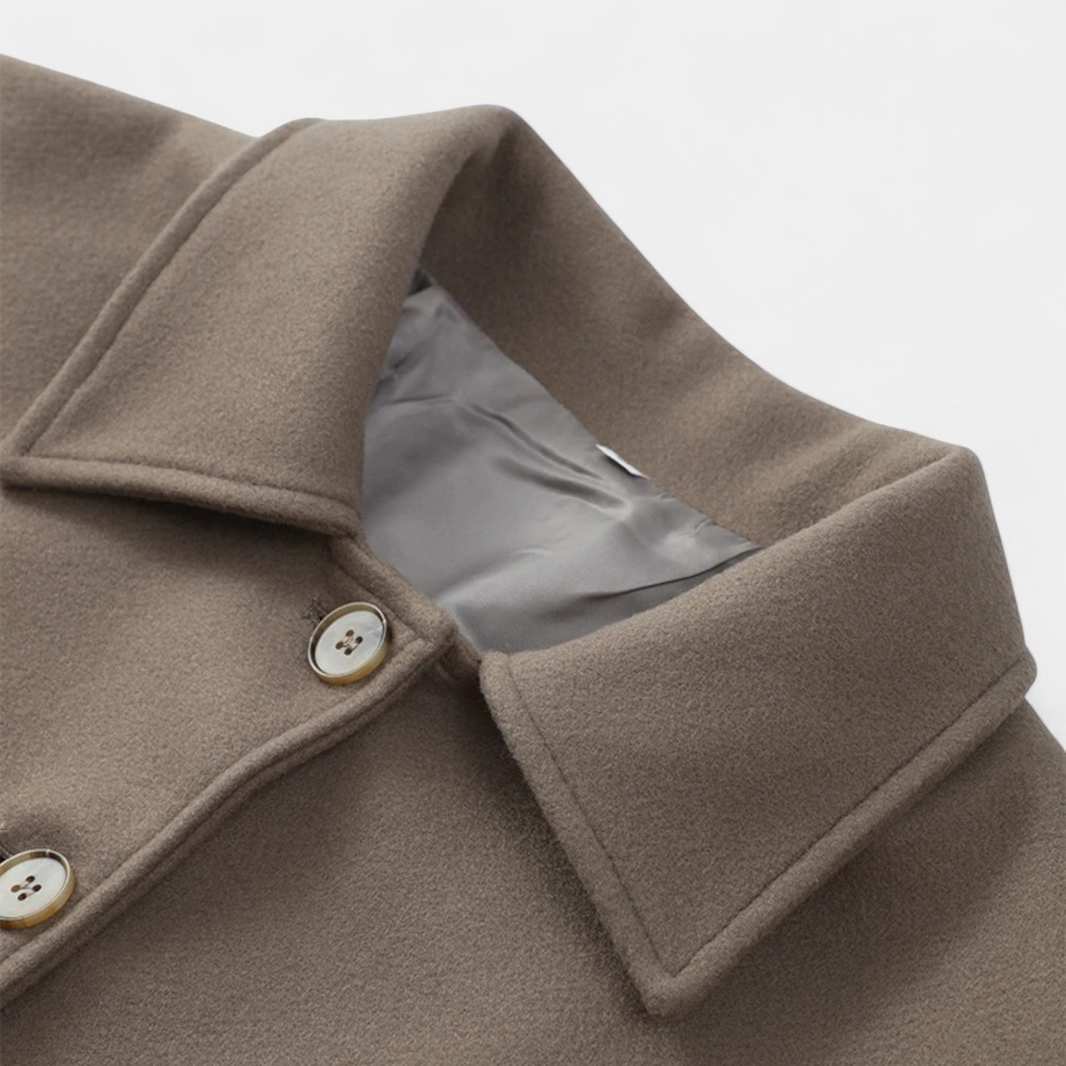 Manteau court pour femme jusqu'aux hanches