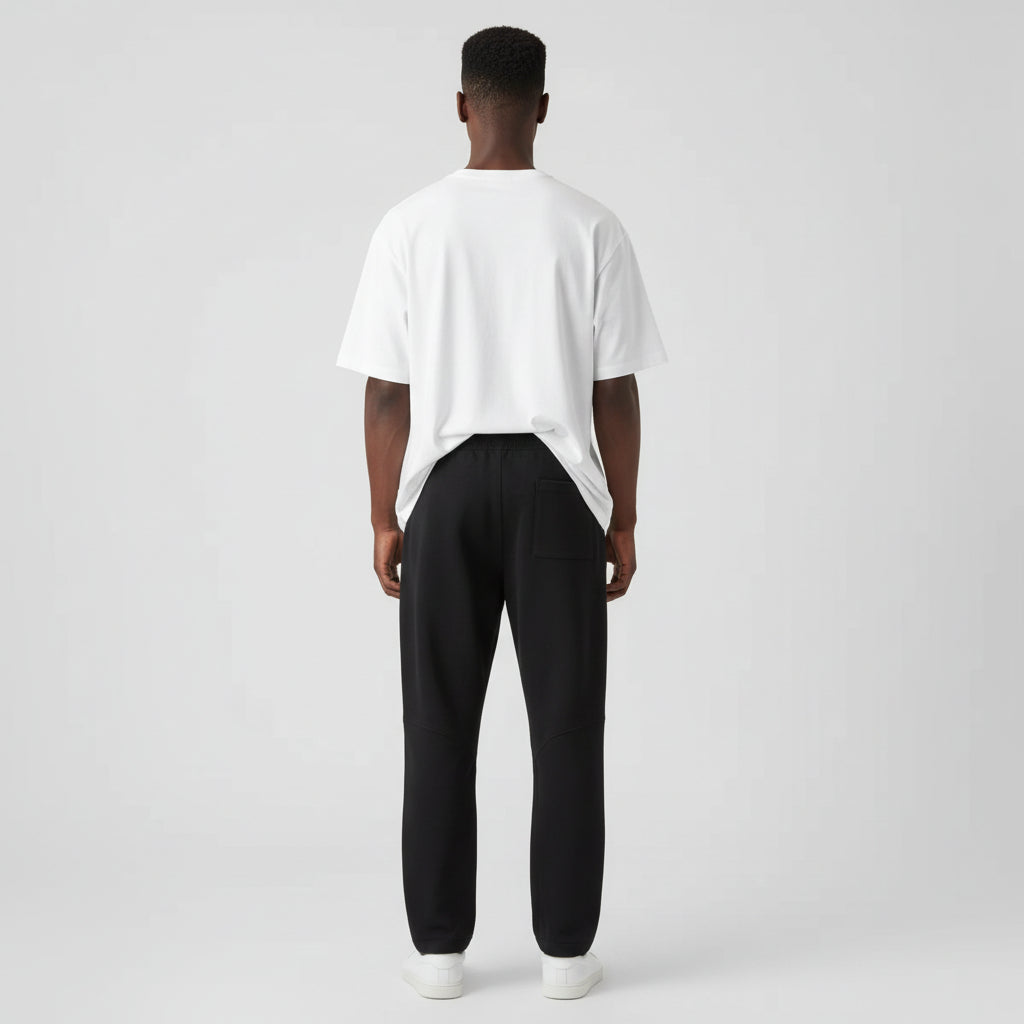 Pantalon de survêtement noir pour homme