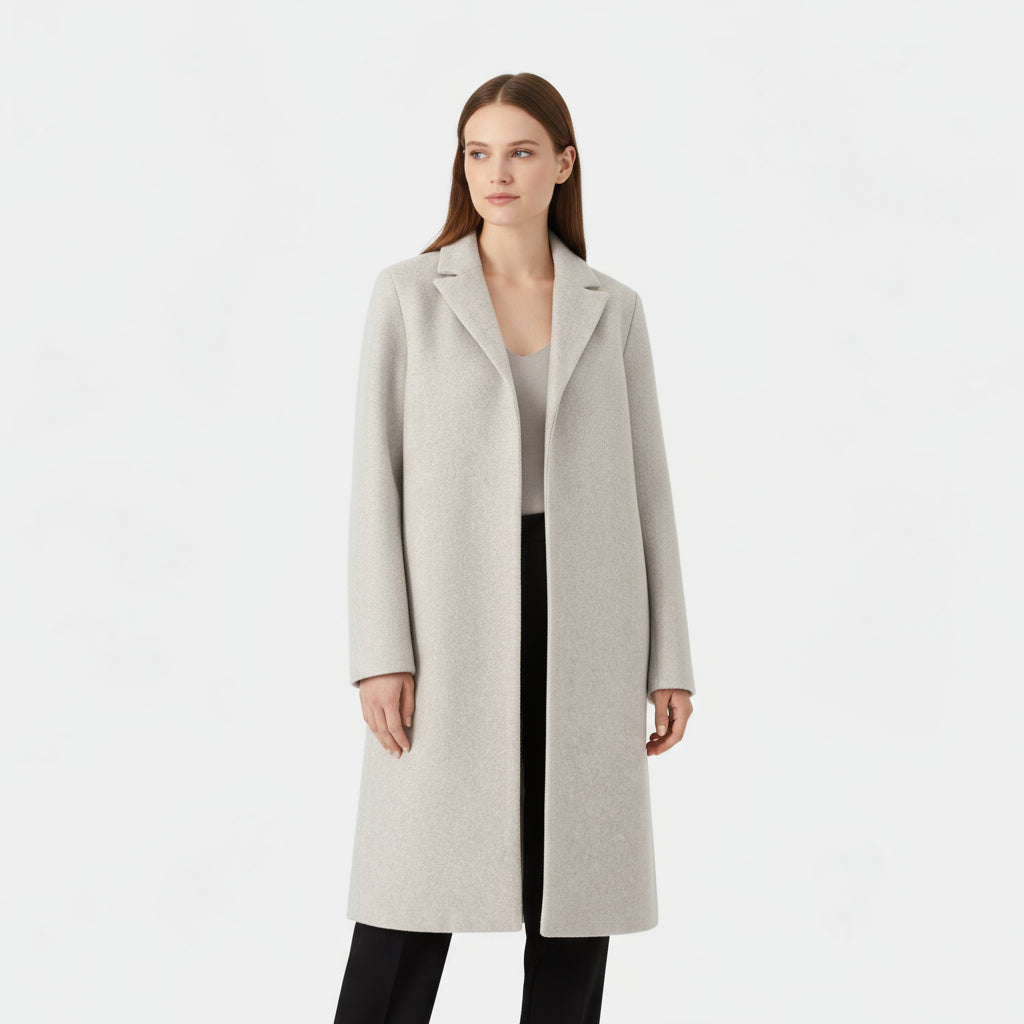 Manteau trench en laine chic pour femmes