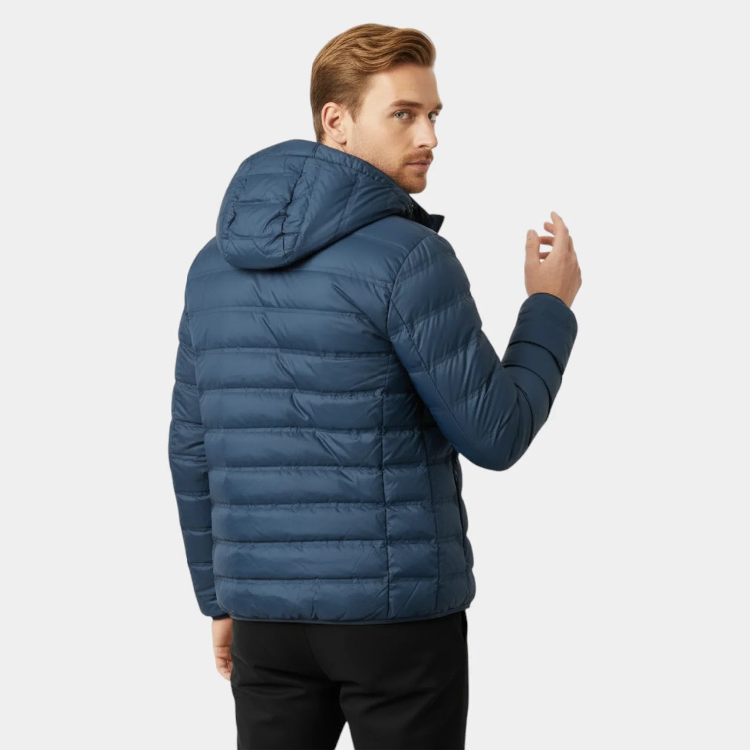 Veste matelassée à capuche pour homme - légère