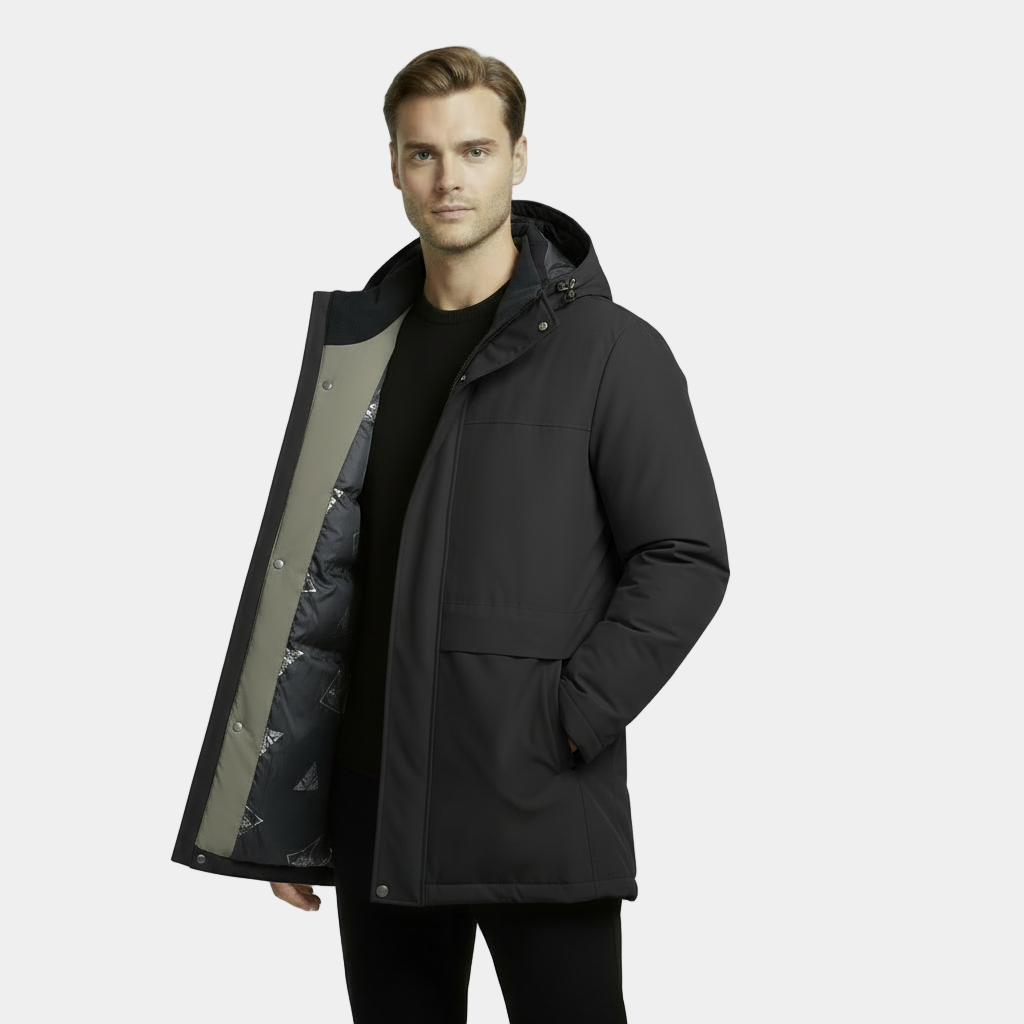 Parka d'hiver isolante pour homme