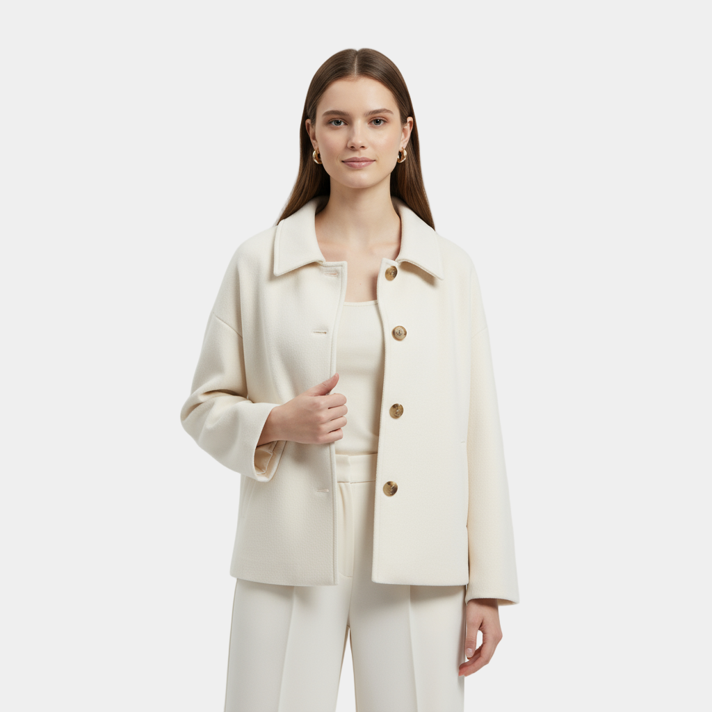 Manteau court pour femme jusqu'aux hanches