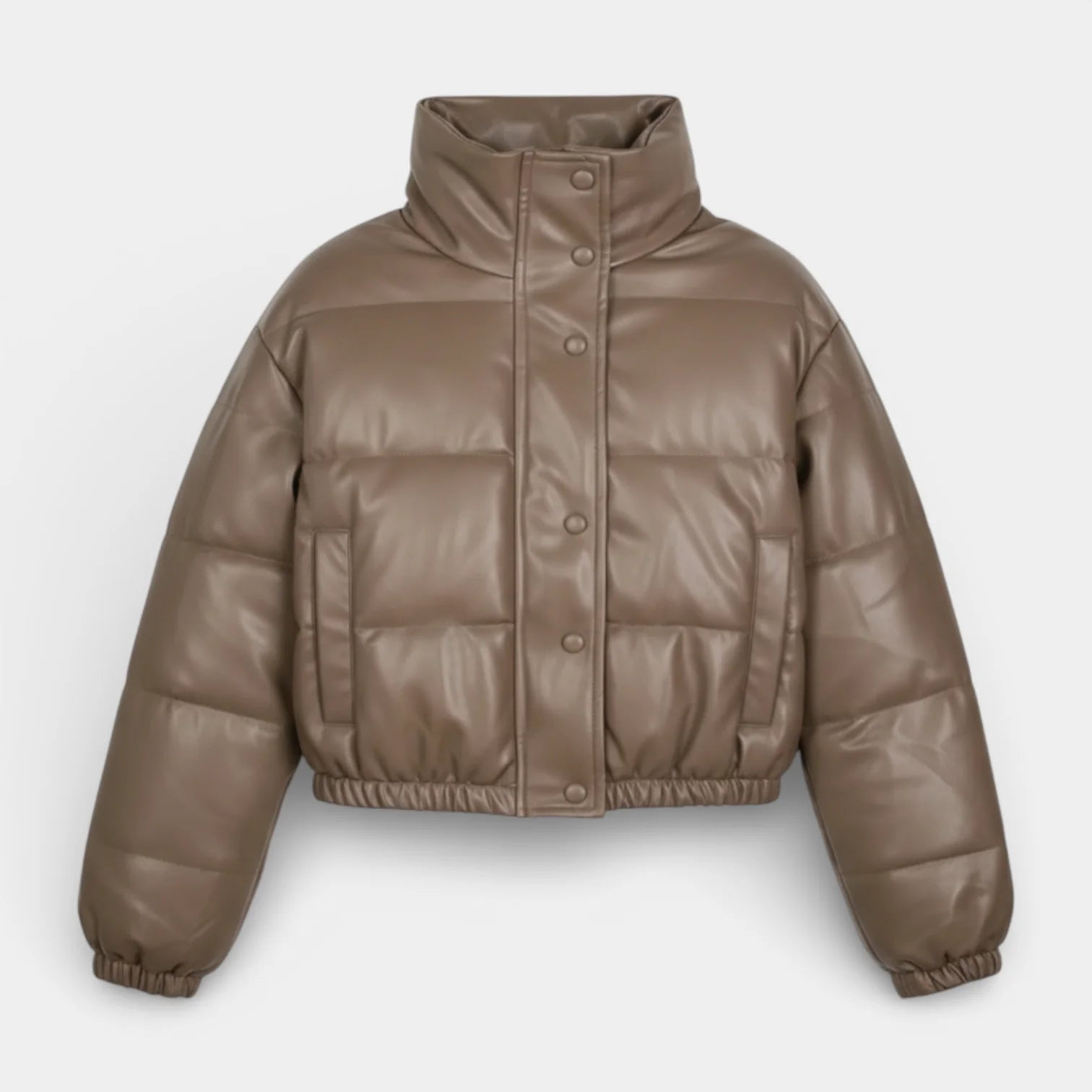 Doudoune courte pour femmes – matelassée minimaliste