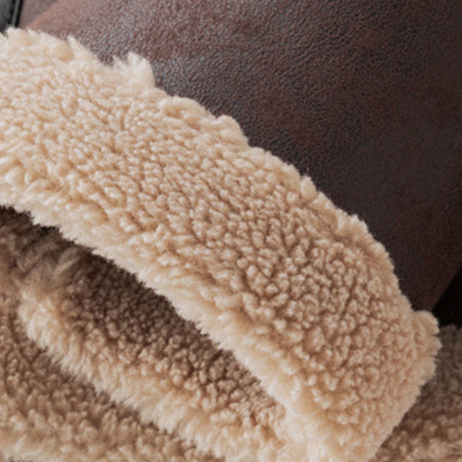 Veste aviateur en cuir pour hommes