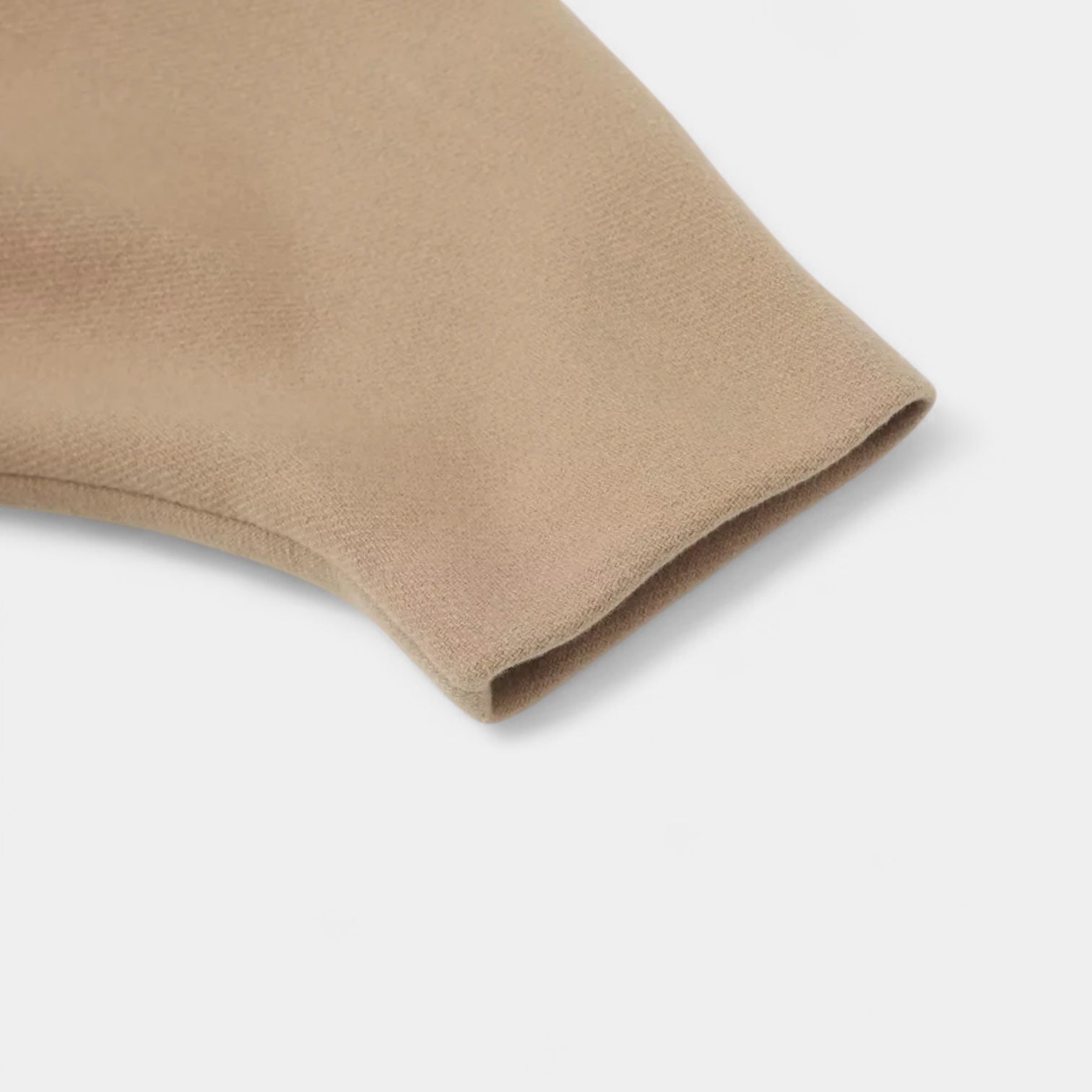 Manteau doux en laine mélangée pour femme