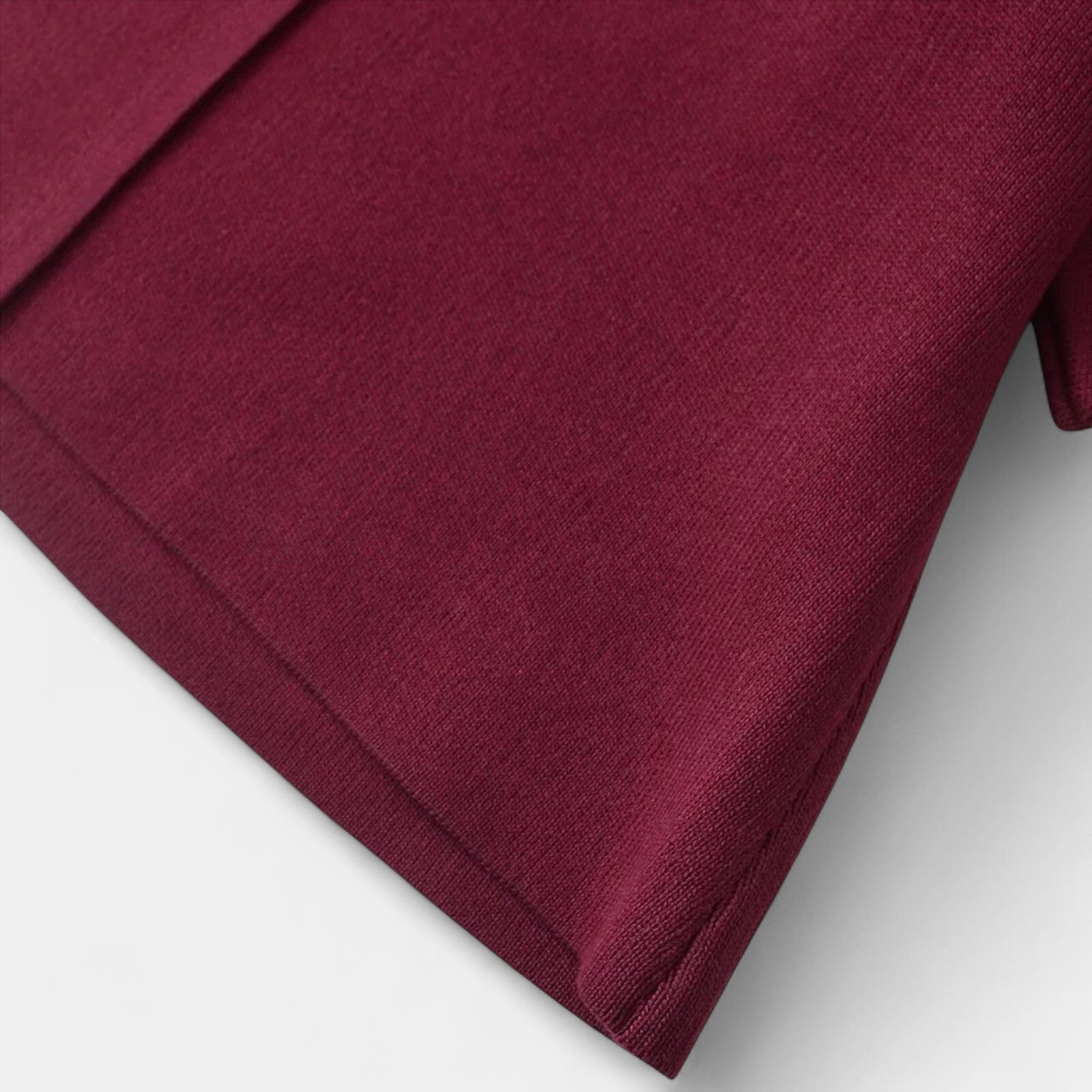 Cardigan en maille à col en V pour femme, manches demi-longues