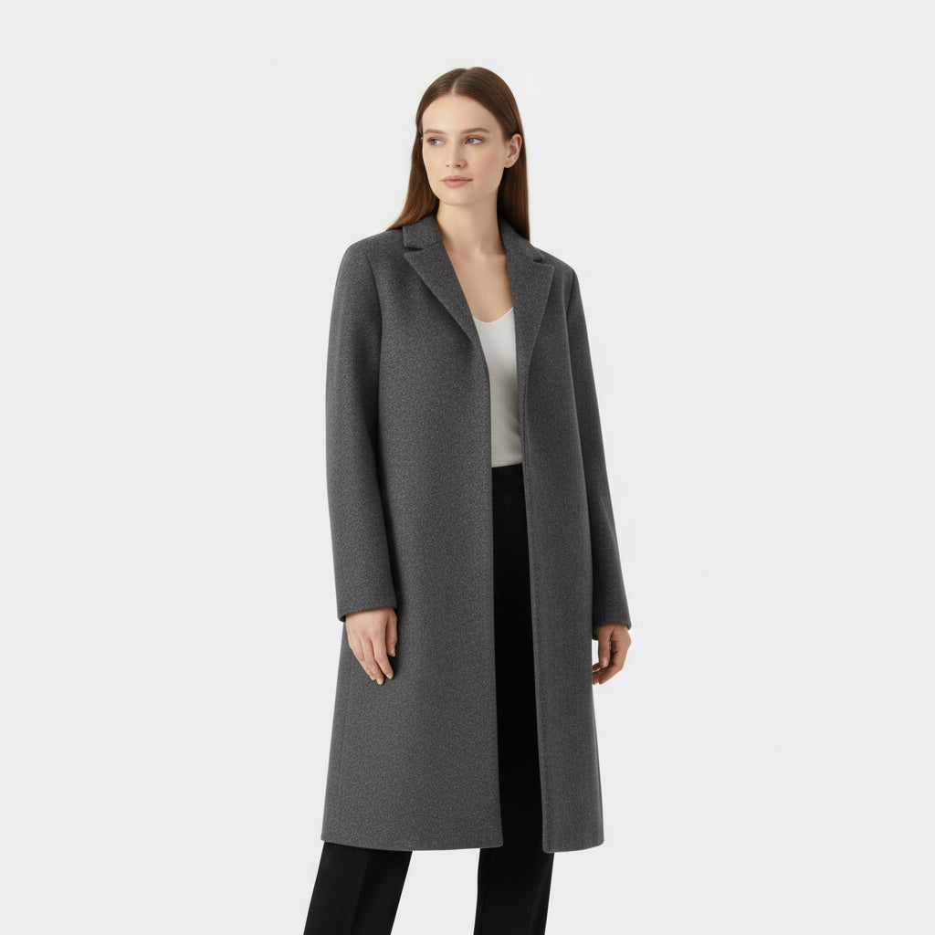 Manteau trench en laine chic pour femmes