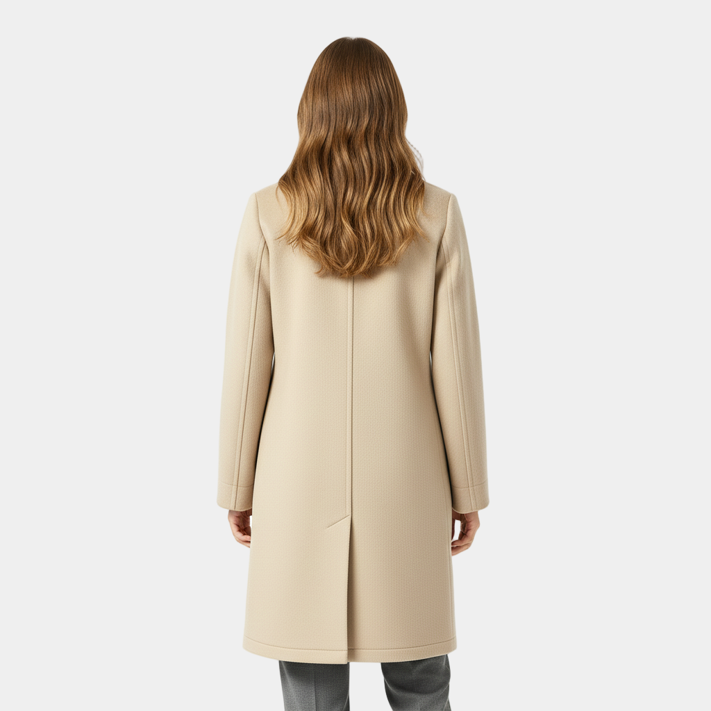 Manteau trench léger pour femmes, long, à simple boutonnage