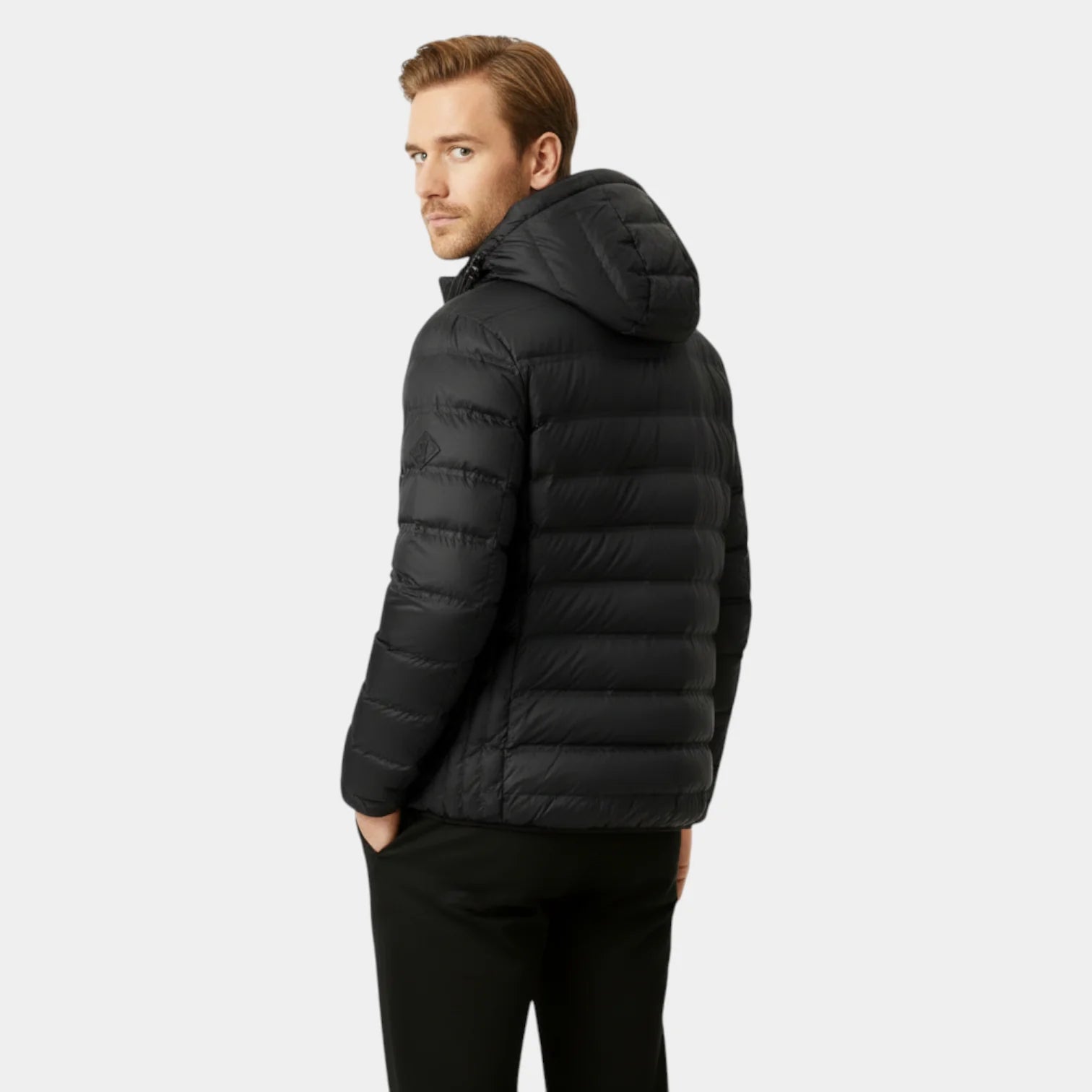 Veste matelassée à capuche pour homme - légère