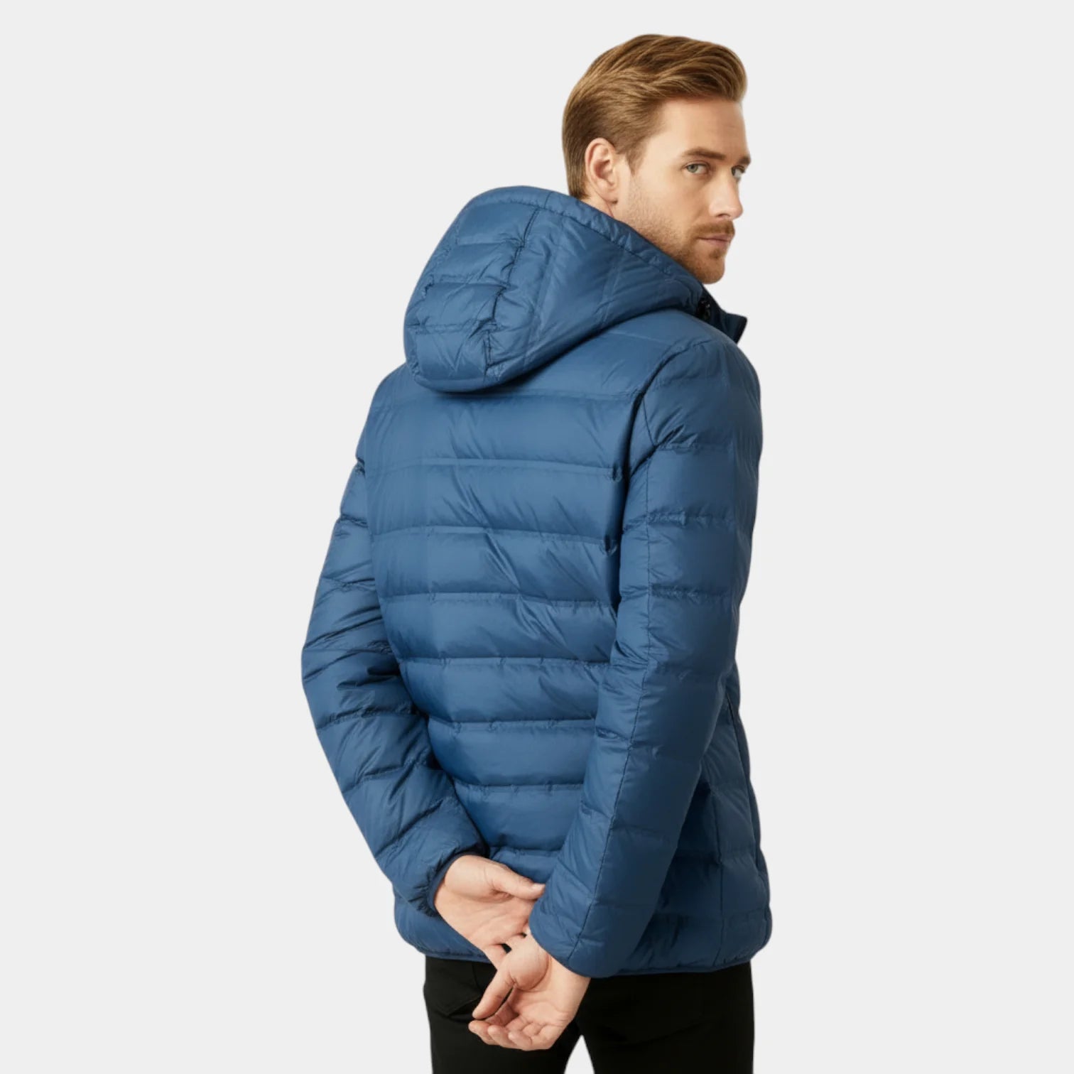 Veste matelassée à capuche pour homme - légère