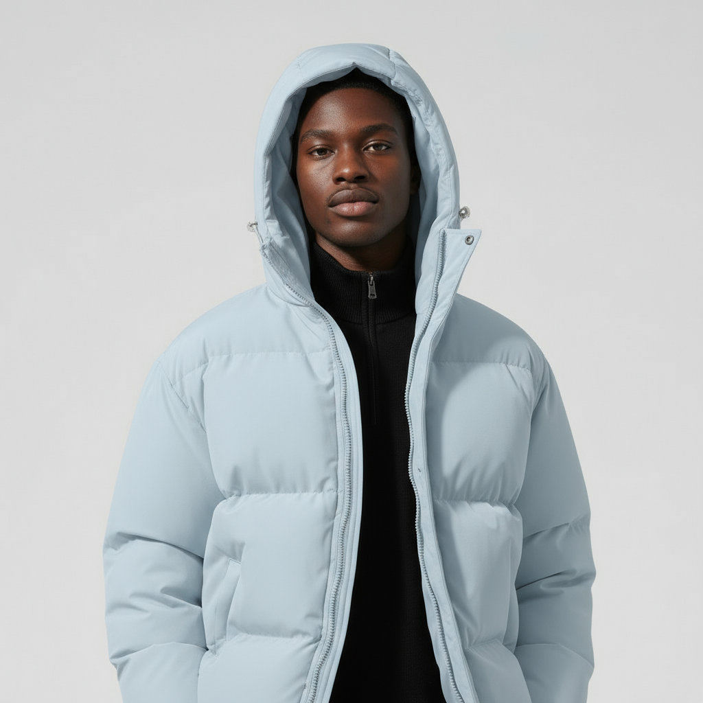 Doudoune pour homme en duvet – Imperméable et coupe-vent