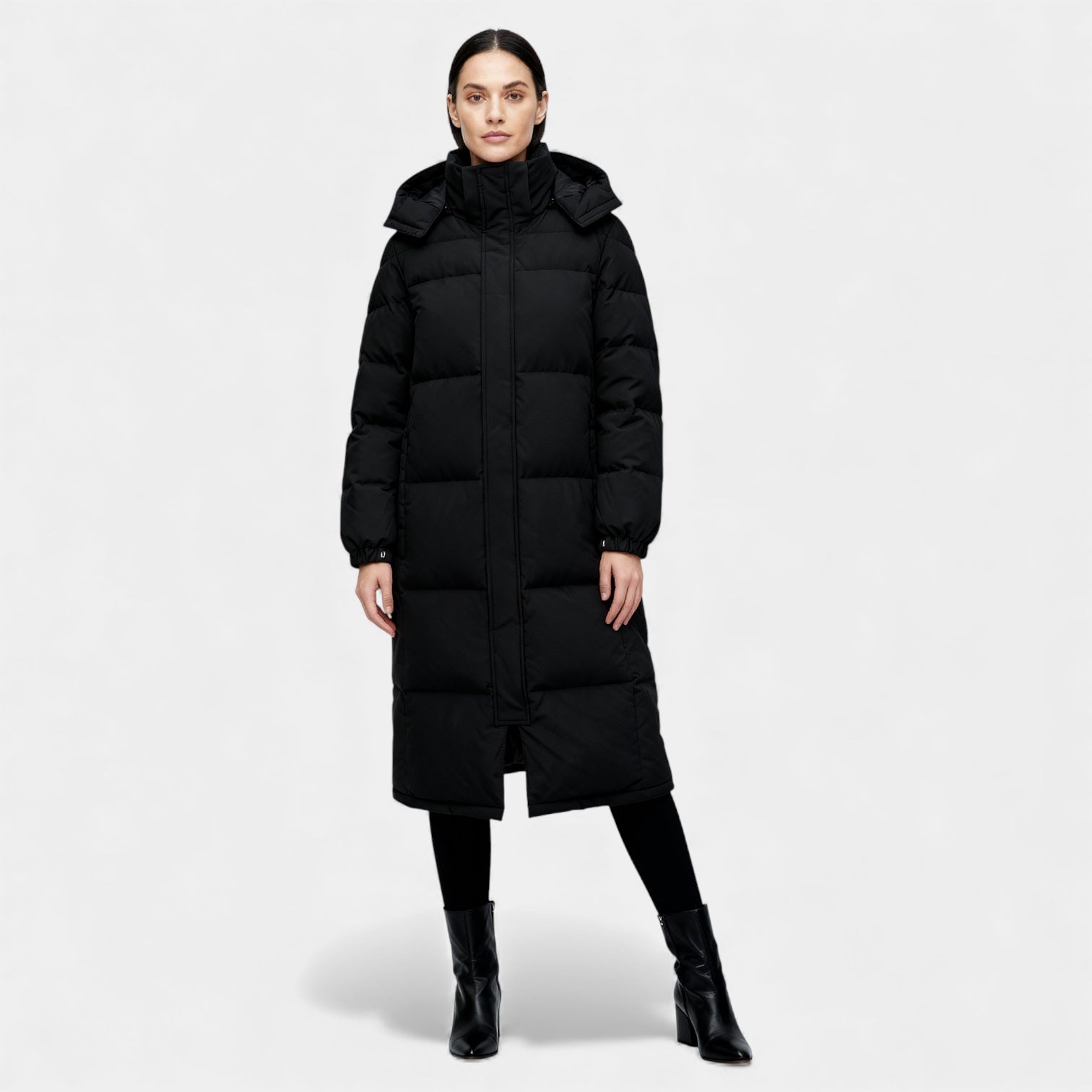 Doudoune longue pour femmes – Veste d'hiver matelassée