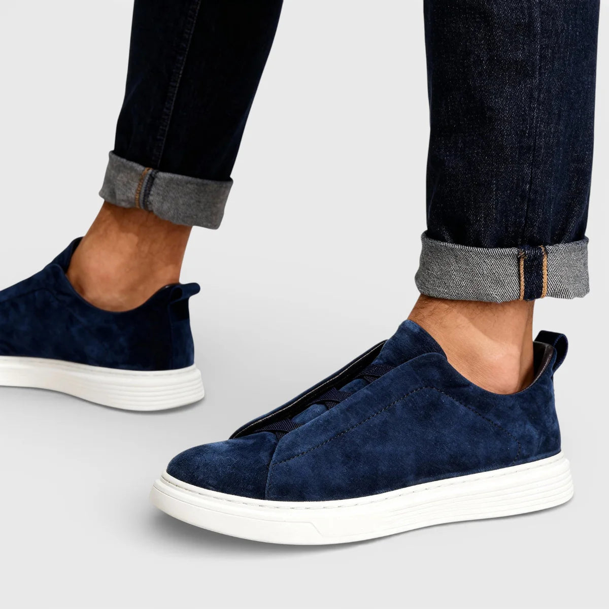 Baskets minimalistes basses pour homme