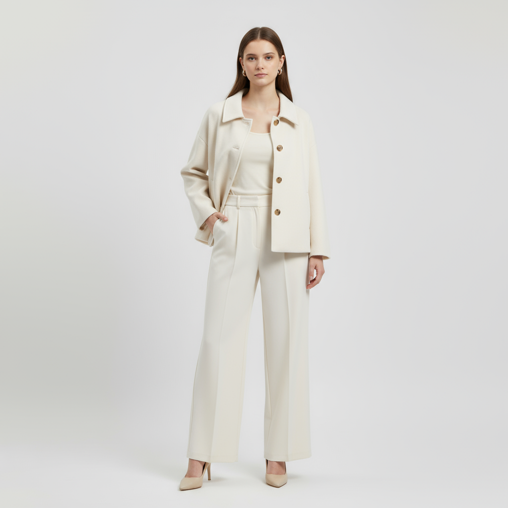 Manteau court pour femme jusqu'aux hanches