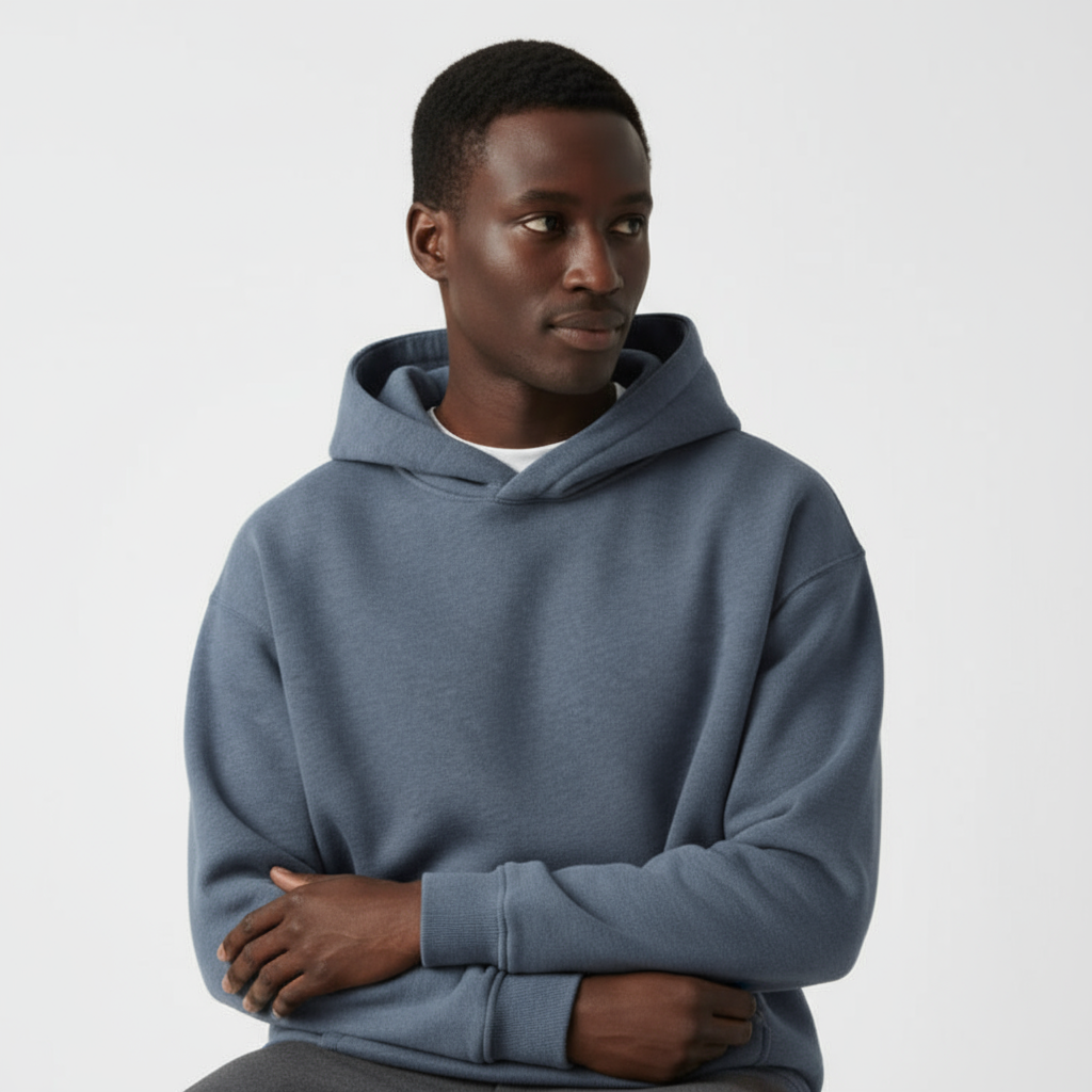 Sweat à capuche lourd essentiel pour homme